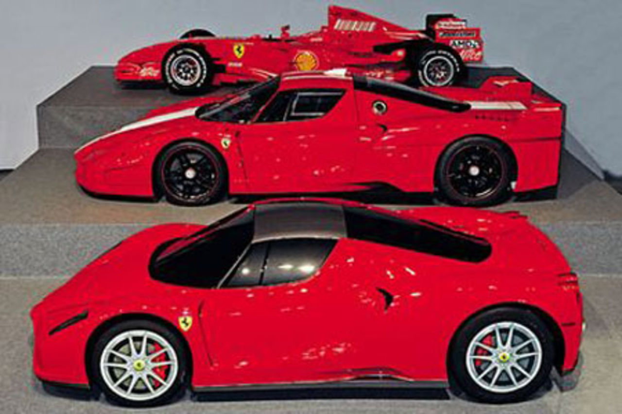 Hybriddrivna Ferrari-bilar i framtiden