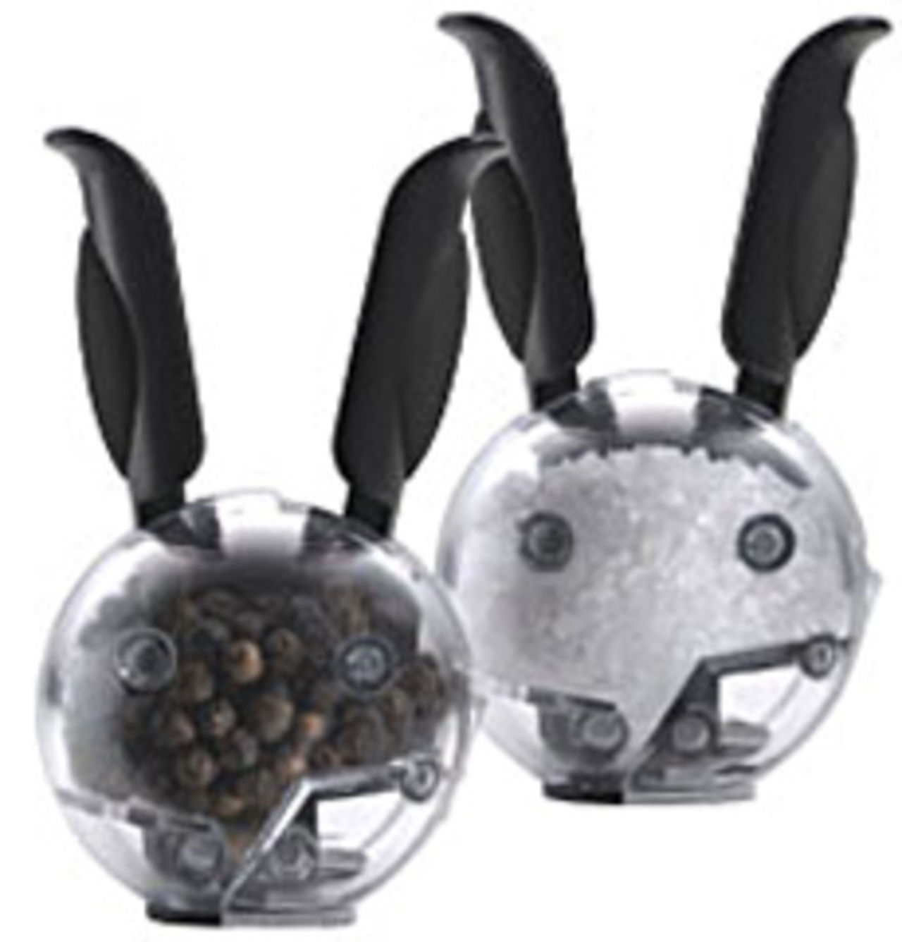 Små söta kaninöron på bordet