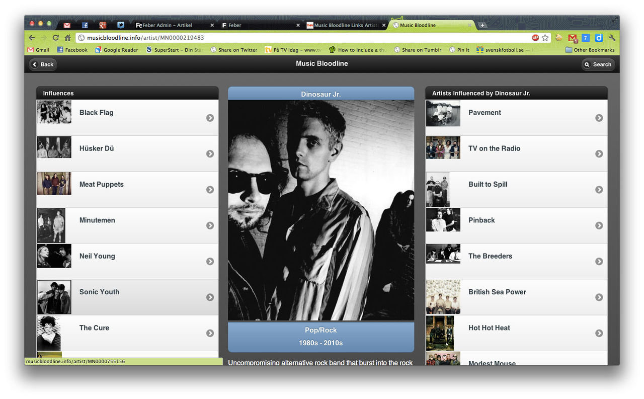 Hitta ny musik med Music Bloodline