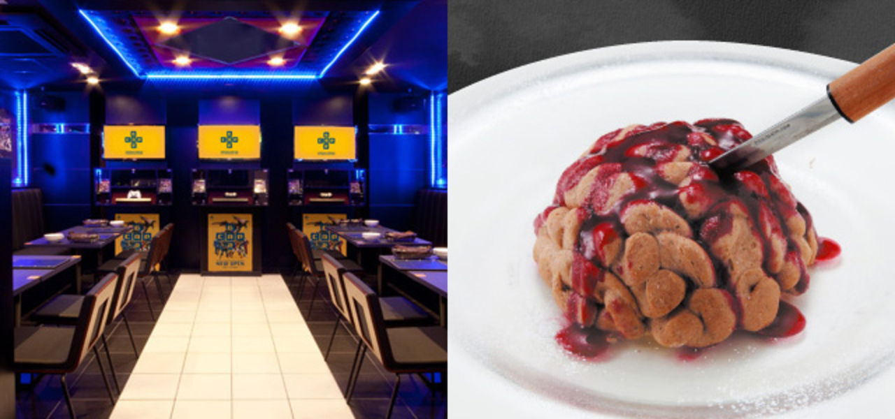 TV-spelsinspirerad restaurang i Tokyo