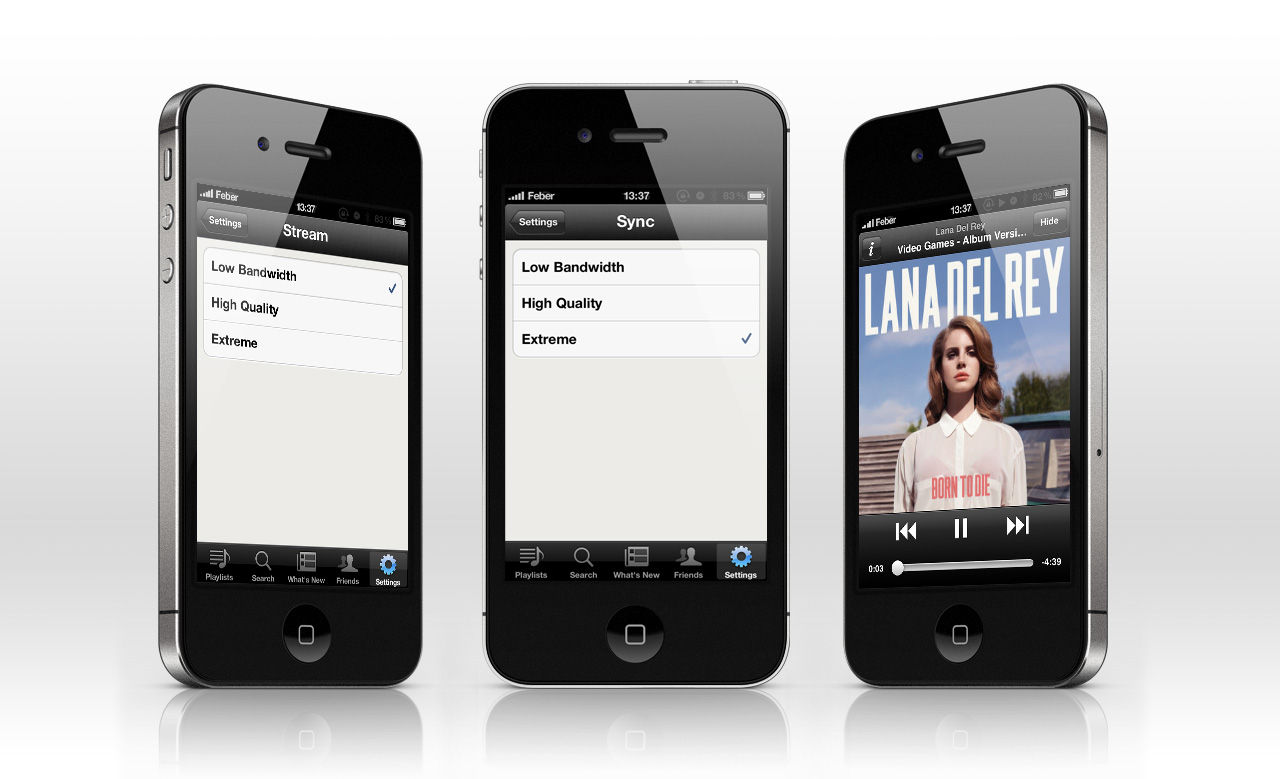 Spotify för iOS uppdaterad med högre kvalitet