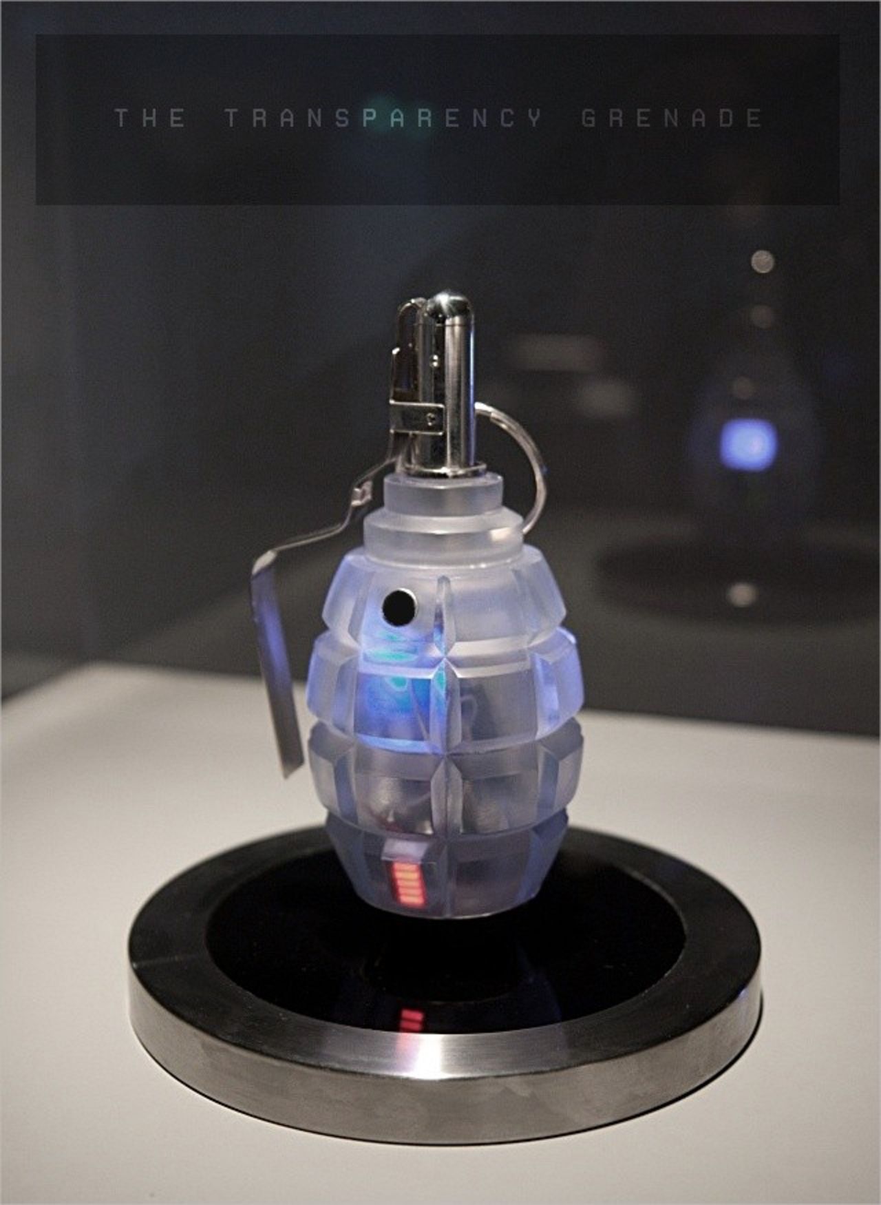 Transparens-granaten