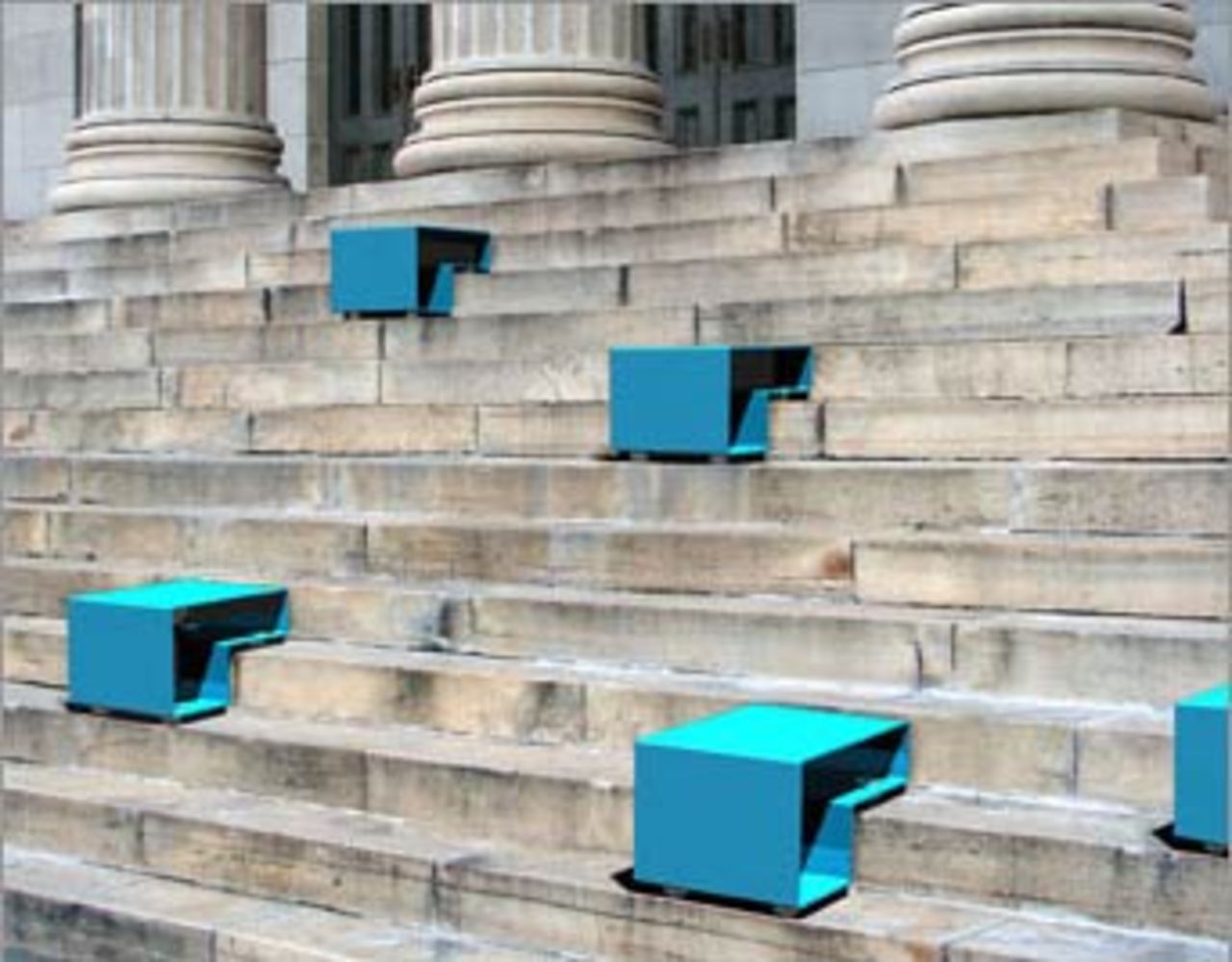 Stair Squares - skönare lunch på konserthustrappen?