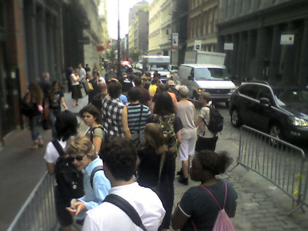 Live från New York: Inne i butiken...