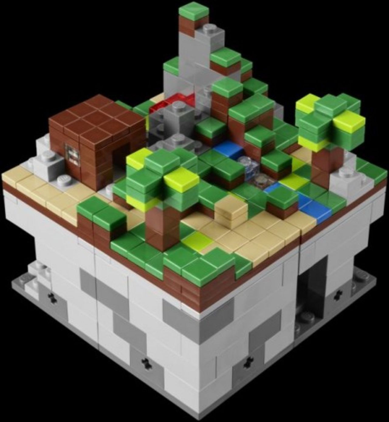 Så här ser Minecraft-Legot ut!