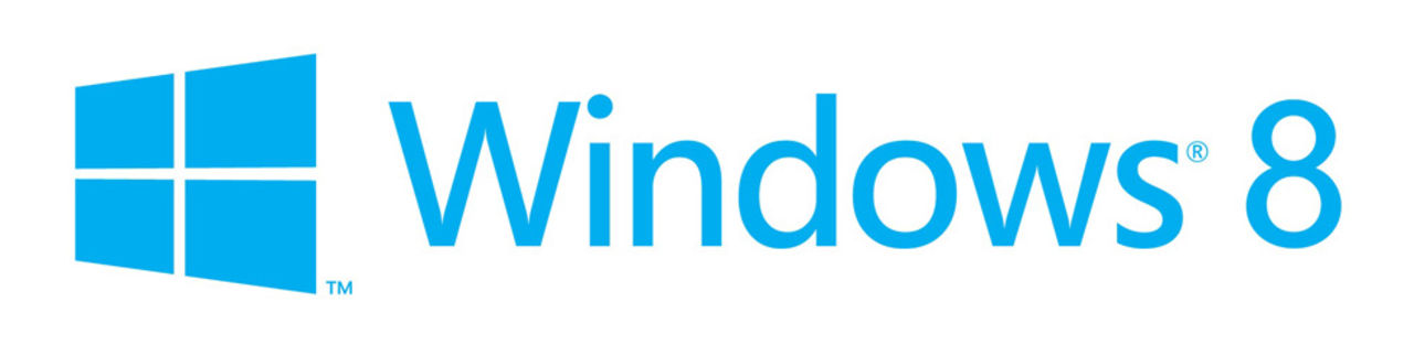 Här är loggan för Windows 8