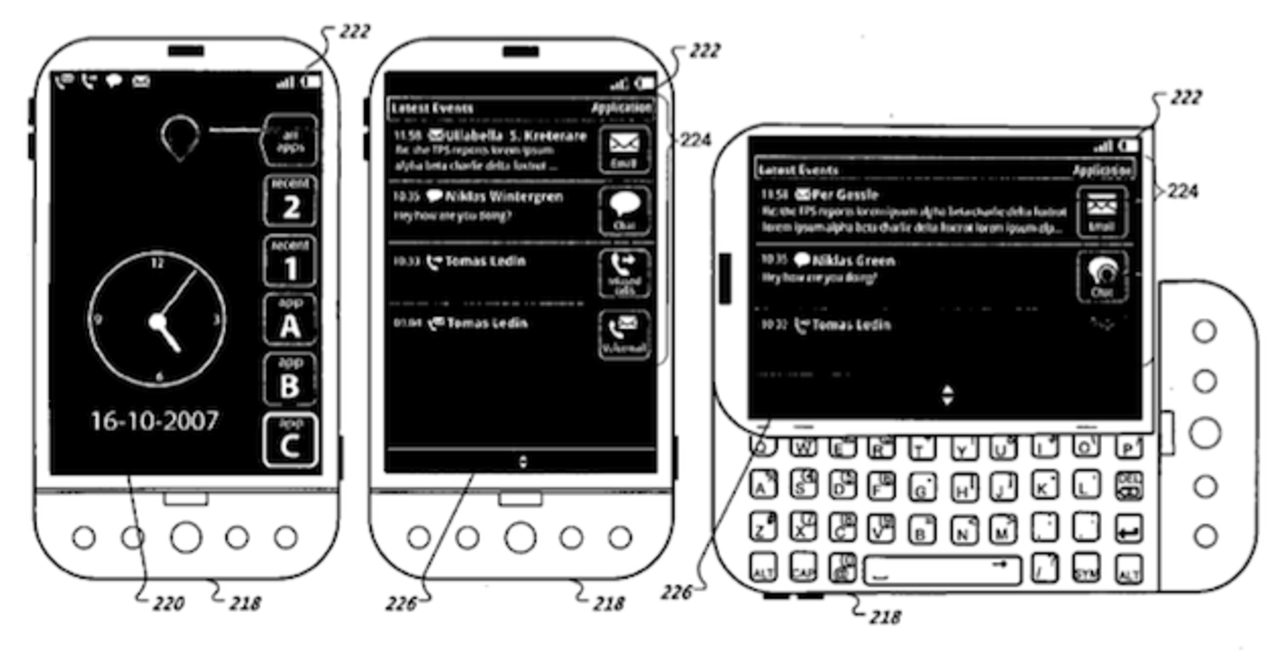 Google kan få patent för Androids 