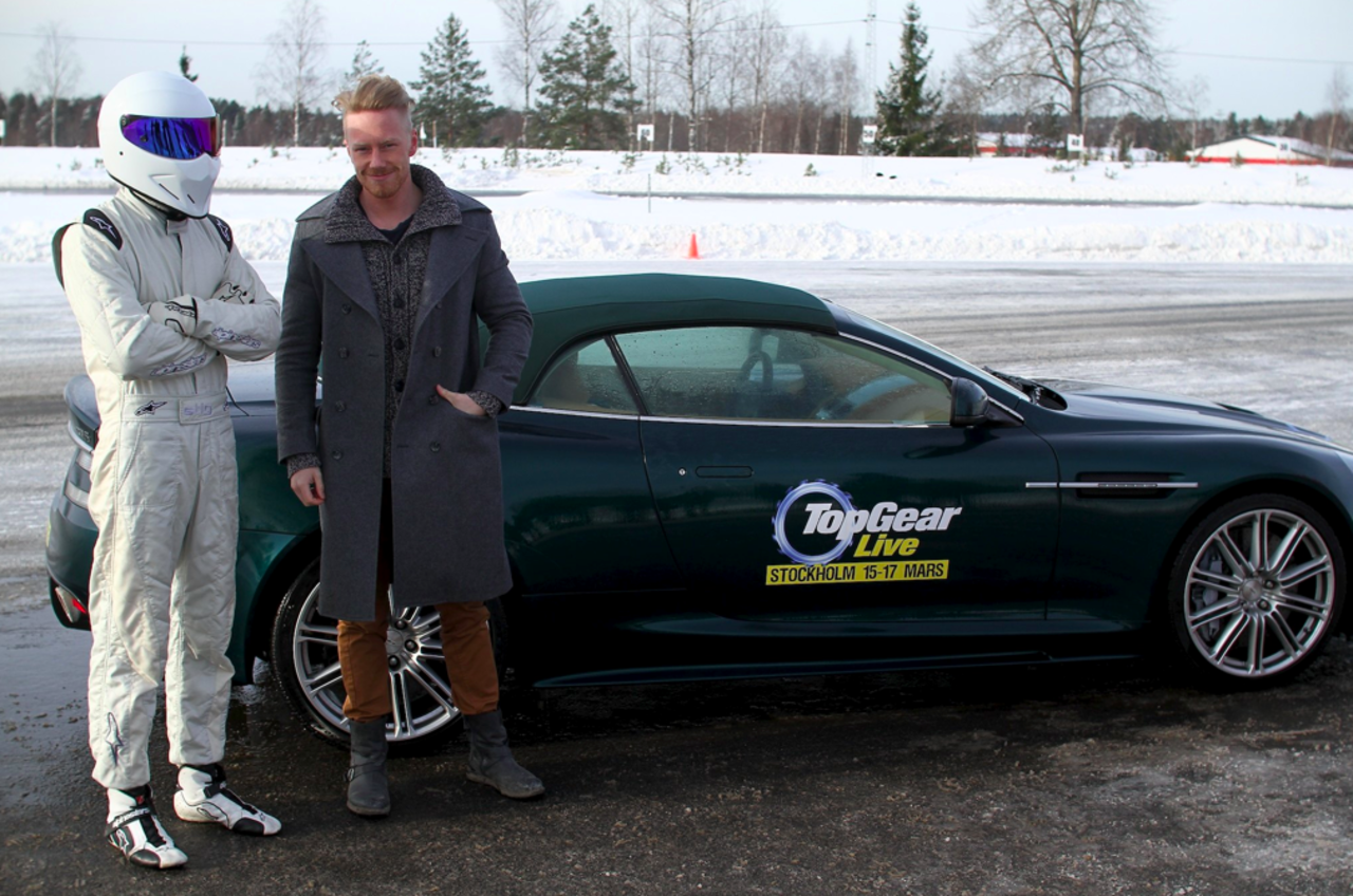 Jag har åkt på ställ med The Stig