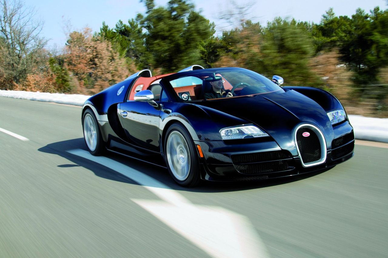 Öppen version av Bugatti Veyron Super Sport officiell