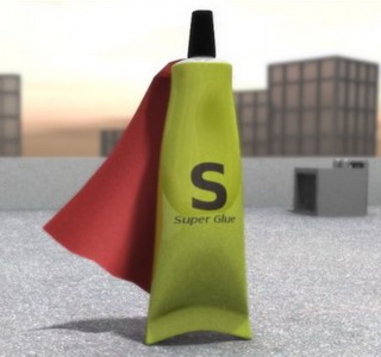 Superlim av köttätande bakterier