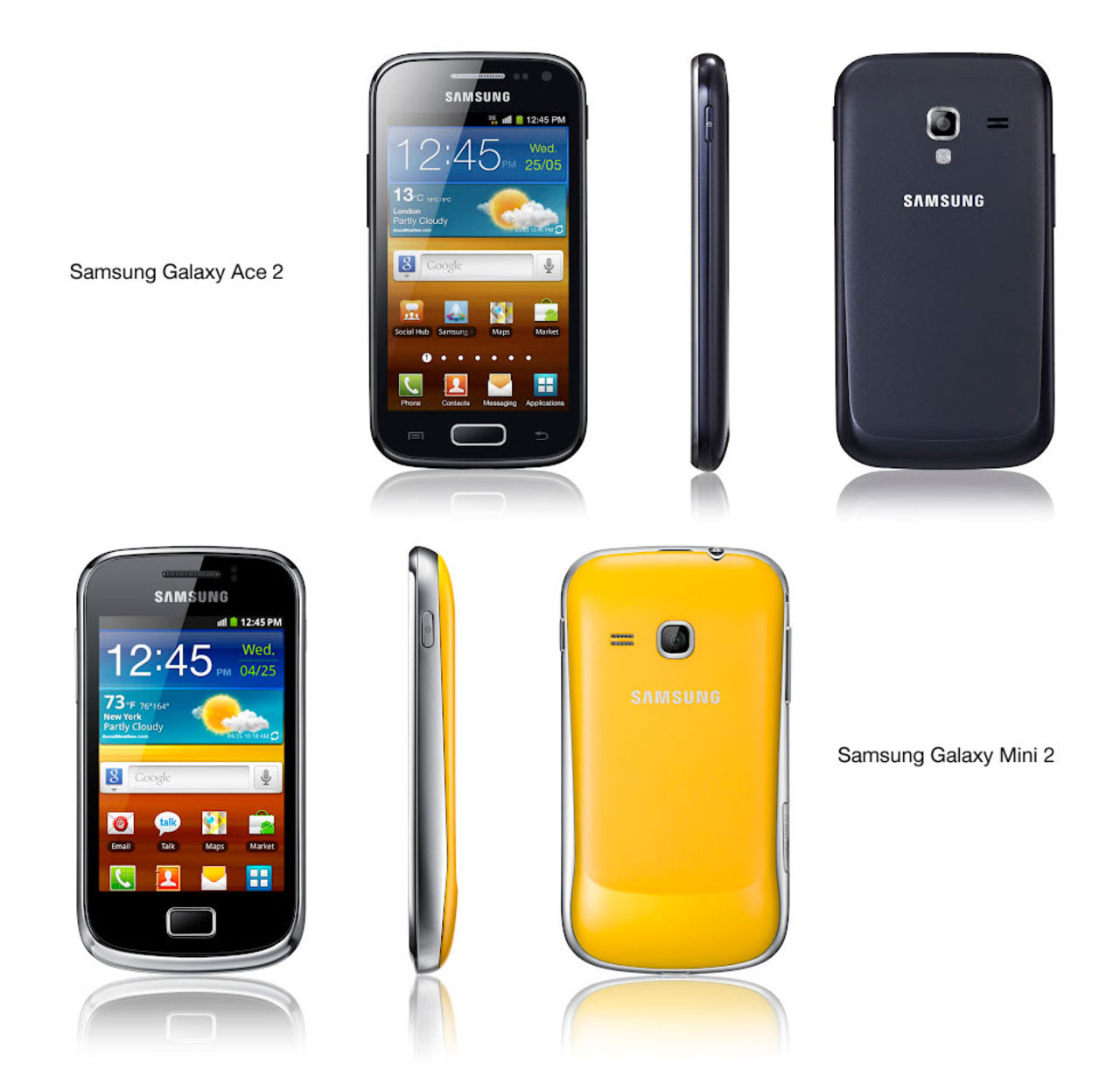 Samsung visar upp Ace 2 och Mini 2