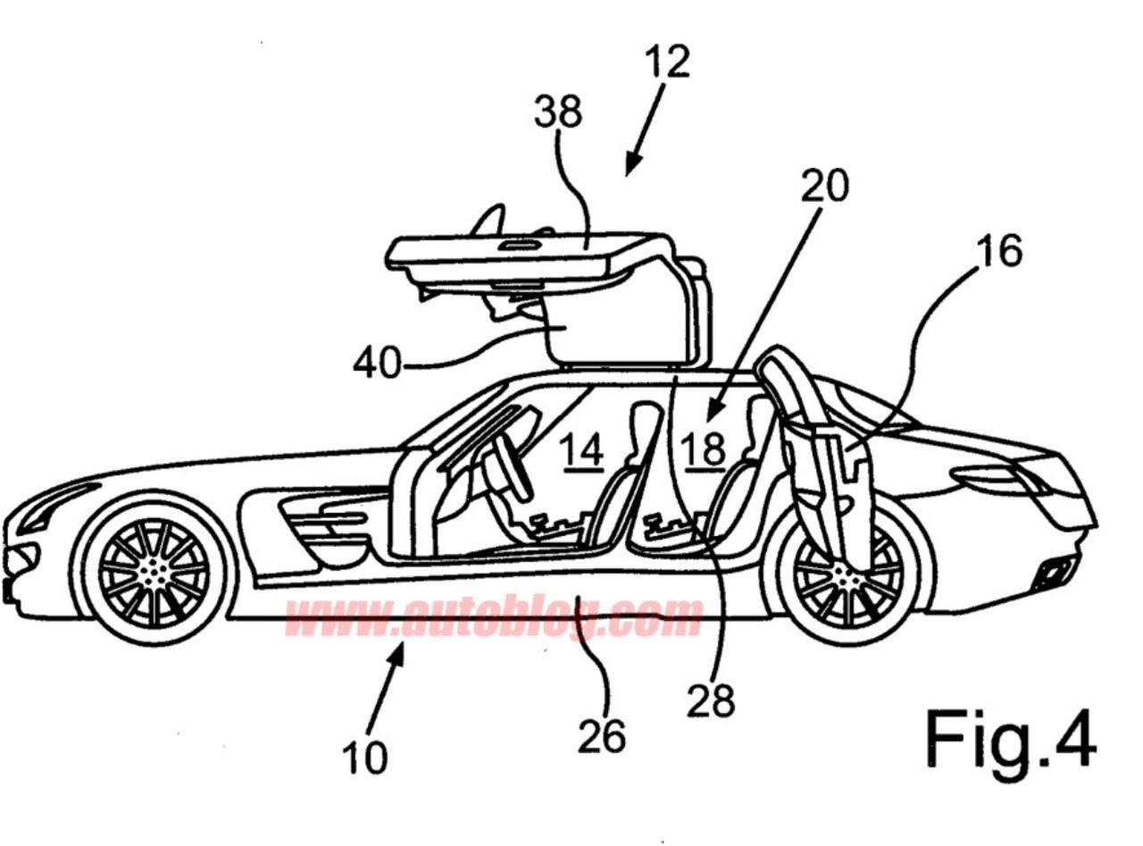 Mercedes SLS med fyra dörrar?