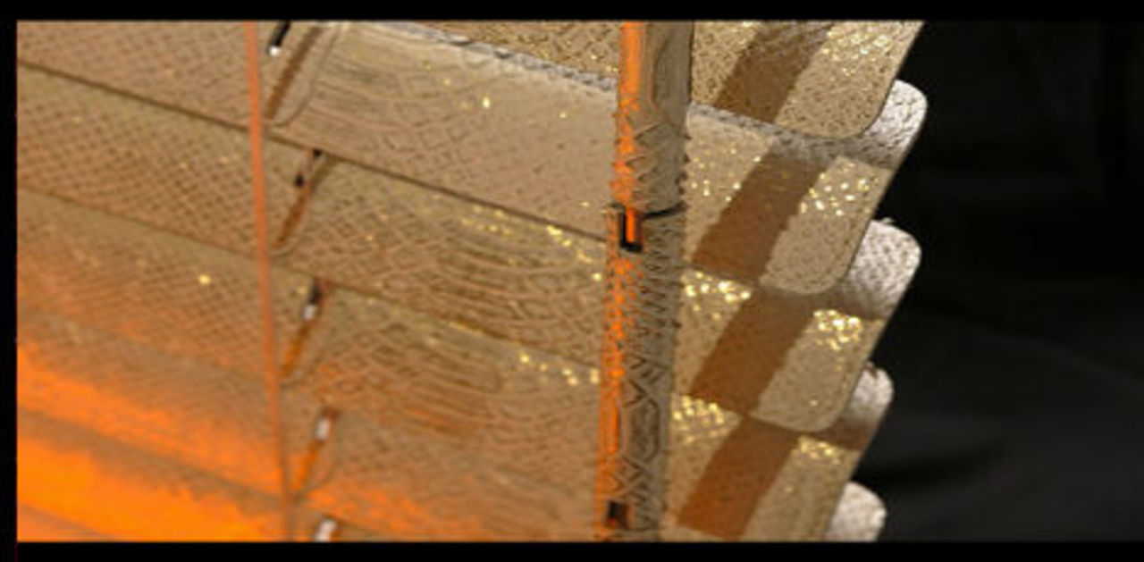 Lyxiga persienner i läder