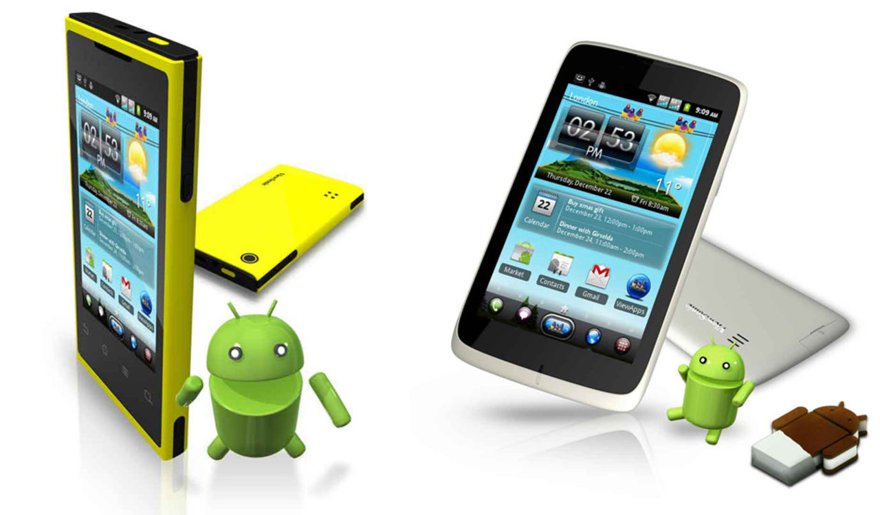 ViewSonic visar lurar med Android 4.0 och dubbla SIM