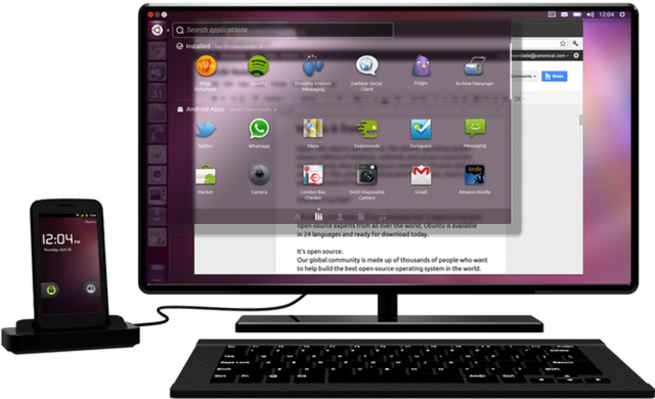 Ubuntu kommer till Android