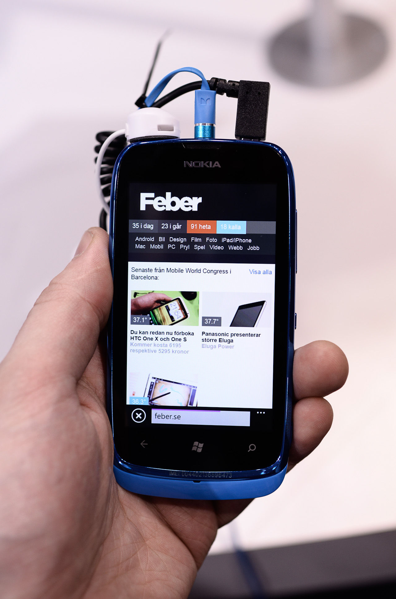 En närmare titt på Nokia Lumia 610