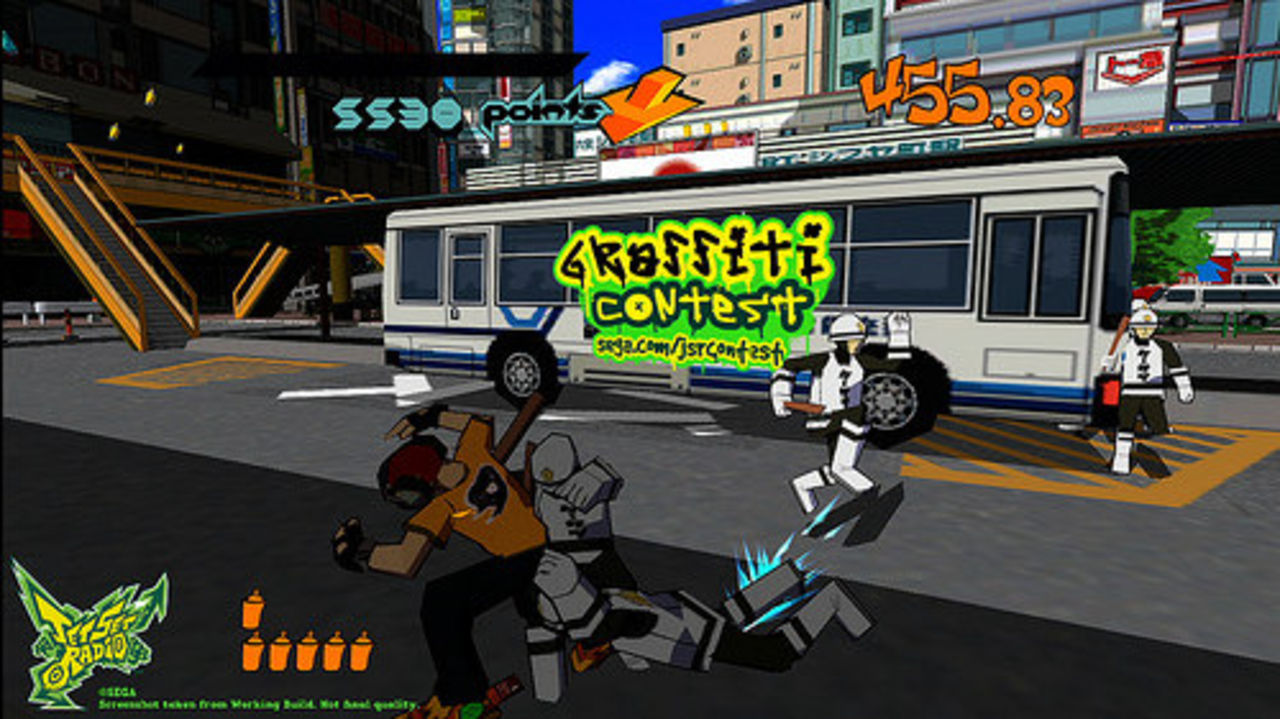 Jet Set Radio för PSN och XBLA
