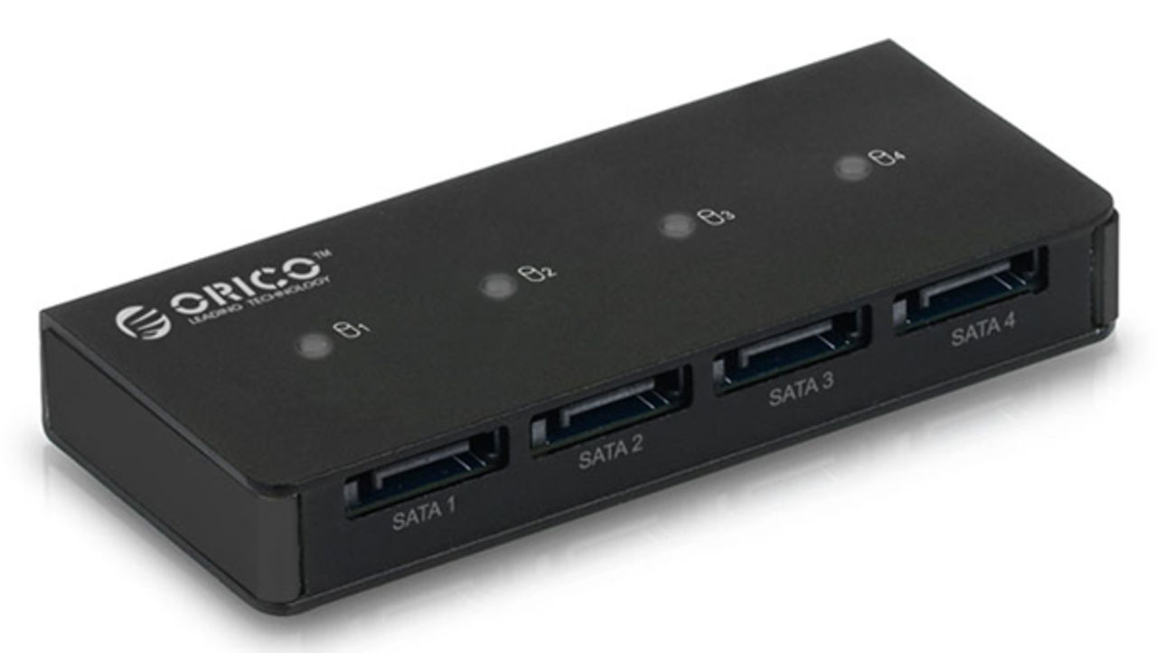 ORICO 4-port SATA-hubb