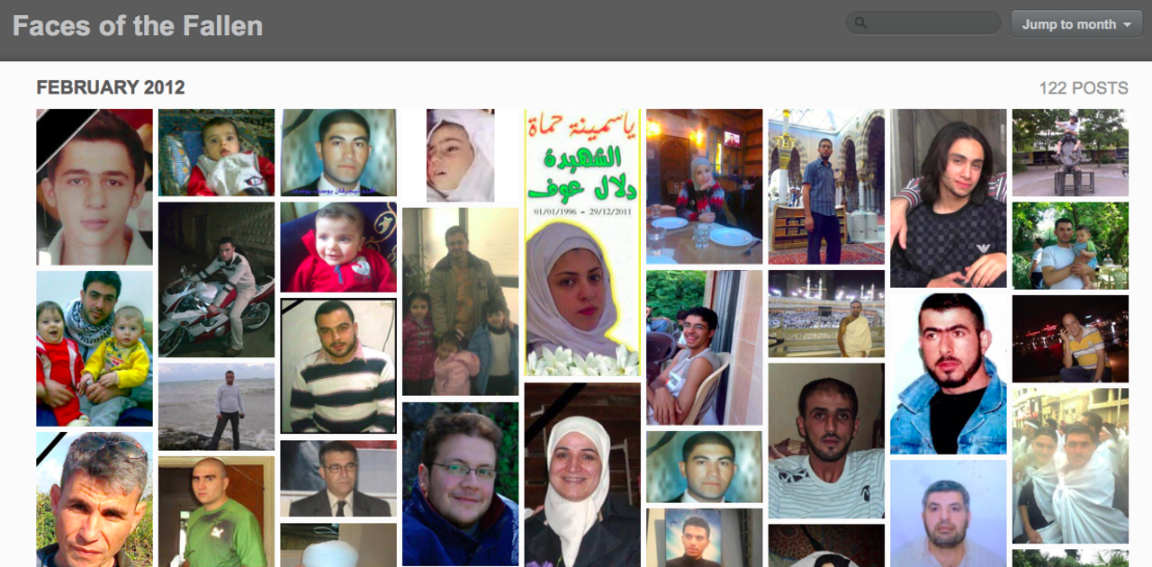 Nätprojekt ger de döda ett ansikte