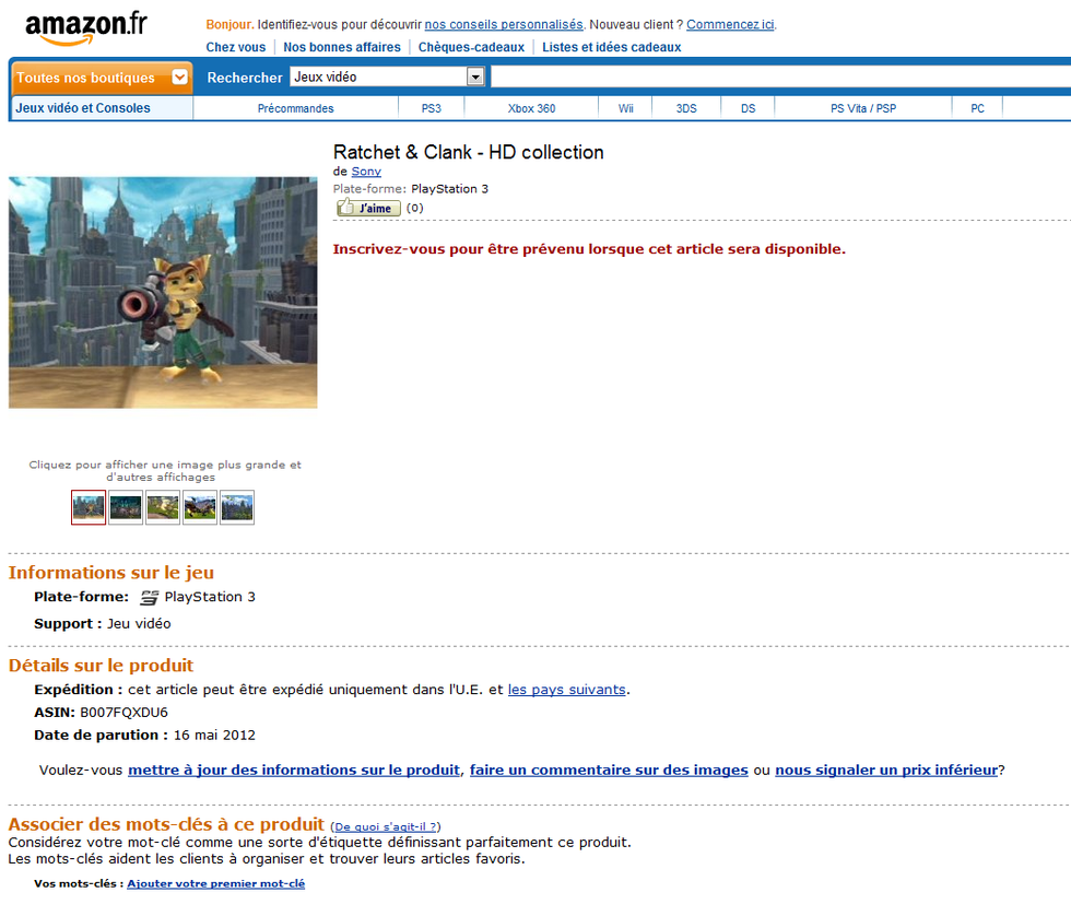 HD-samling för Ratchet & Clank på gång?