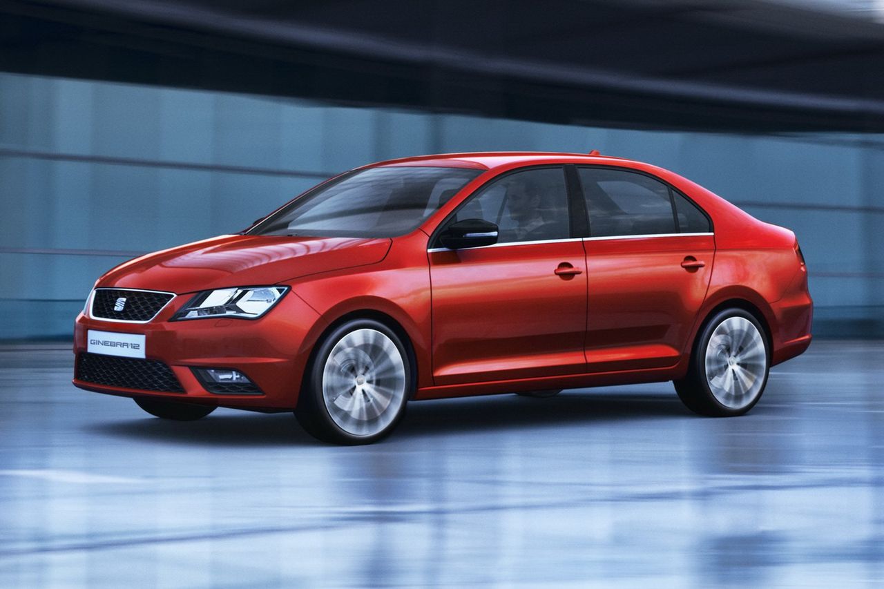 Nya Seat Toledo som koncept - är dock klar för produktion