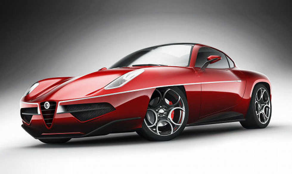 Bilder på nytolkningen av Alfa Romeo Disco Volante