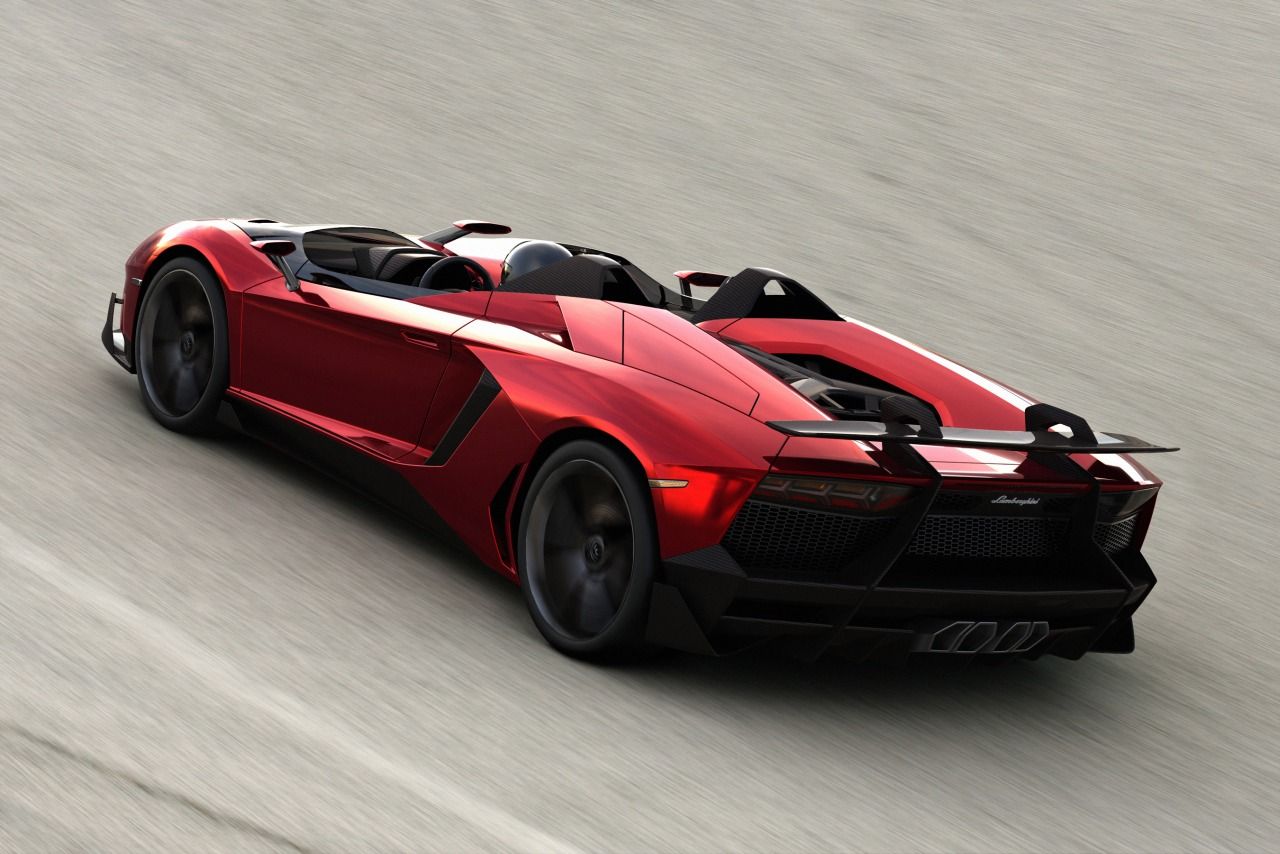 Mer bilder på Lamborghinis roliga koncept Aventador J