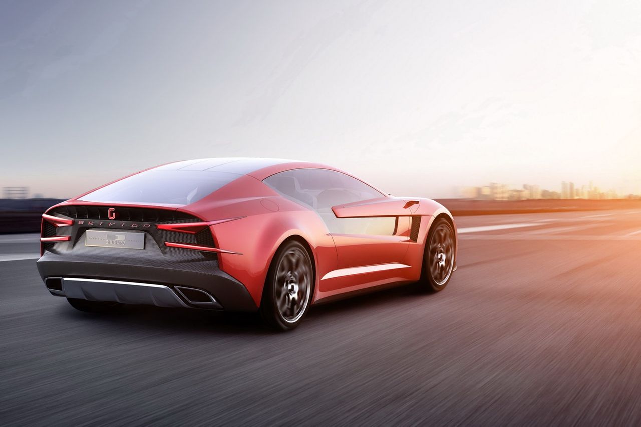 Italdesign Giugiaro ser in i framtiden med konceptet Brivido
