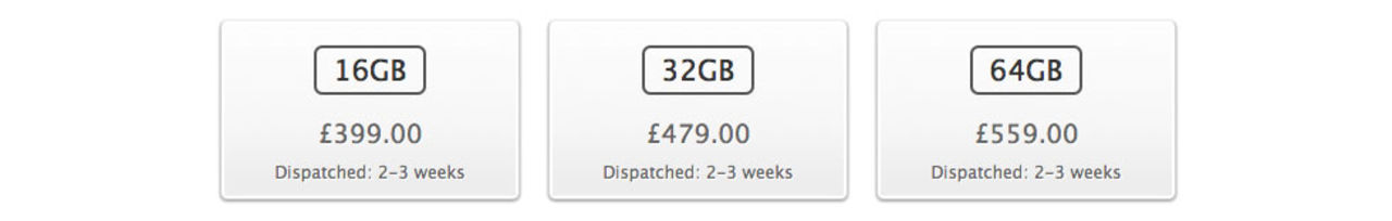 Lagret av nya iPad börjar redan sina