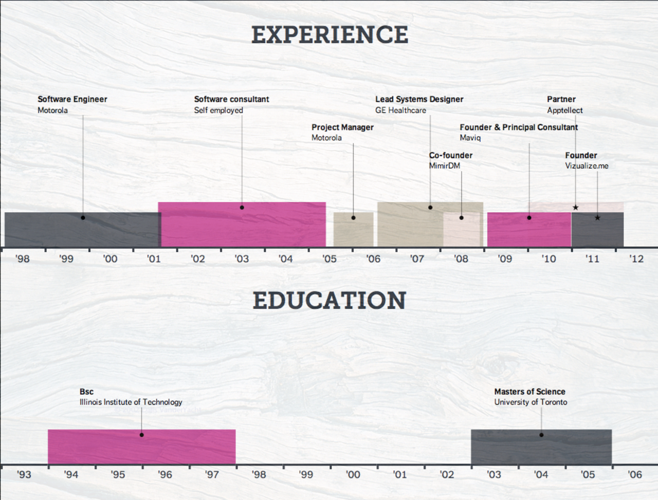 Ditt CV som infographic
