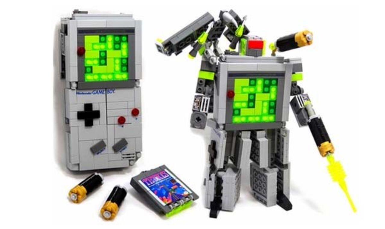 Transformer-Game Boy i LEGO