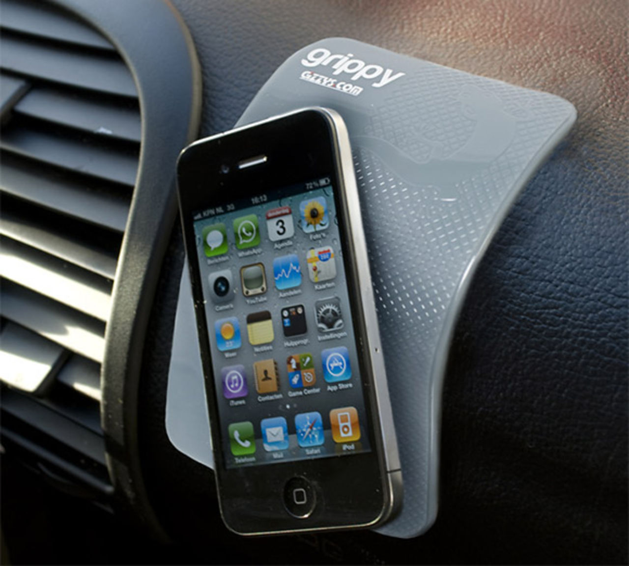 Grippy Pad håller ordning på dina prylar