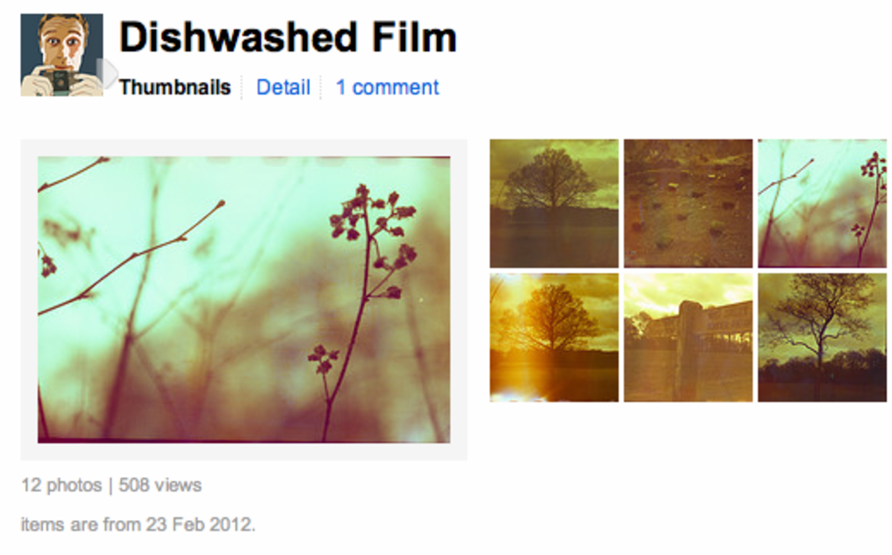 Kör filmen i diskmaskinen