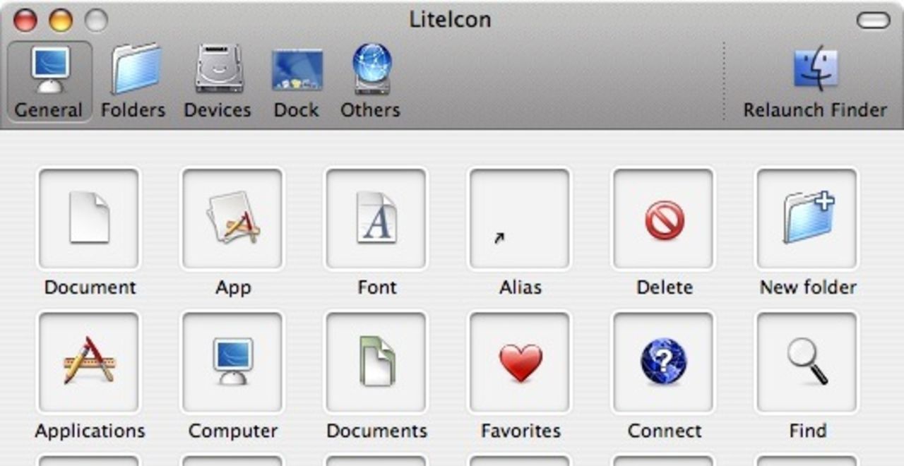 Byt ut systemikonerna gratis