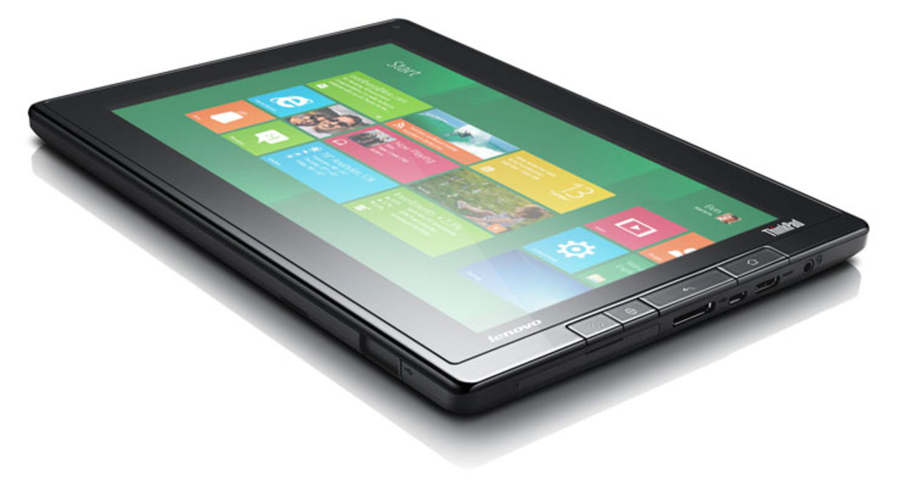 Lenovo lovar att bli först med en Windows 8 tablet