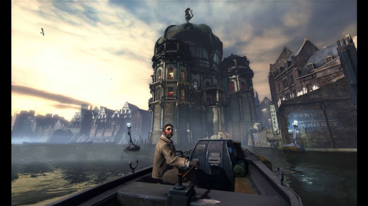 Skärmdumpar från Dishonored 