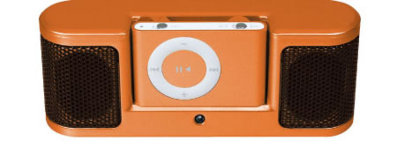 En söt högtalare till iPod Shuffle