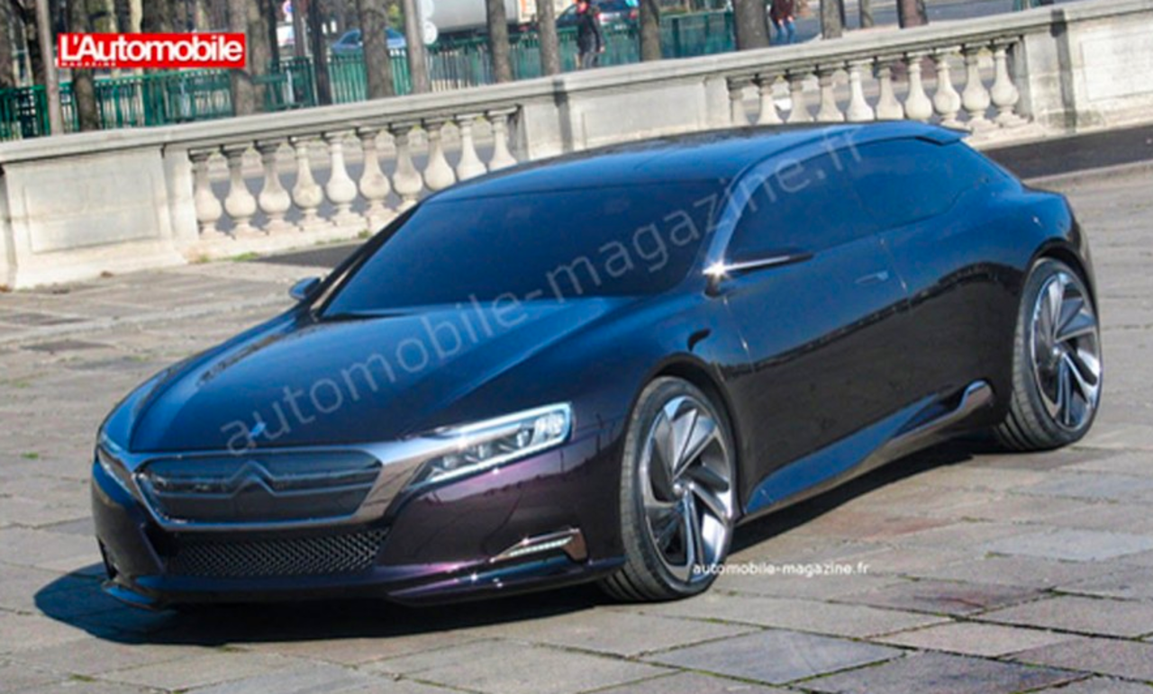 Citroëns ny koncept DS9 i all sin prakt