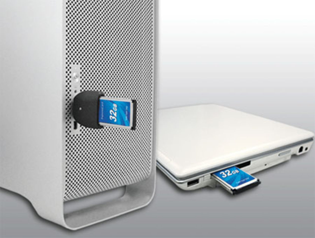 32GB SSD ExpressCard från Transcend