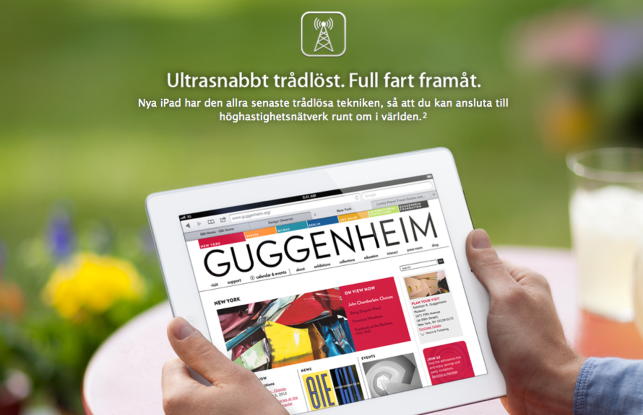 Även svenska konsumentverket granskar iPad-reklam