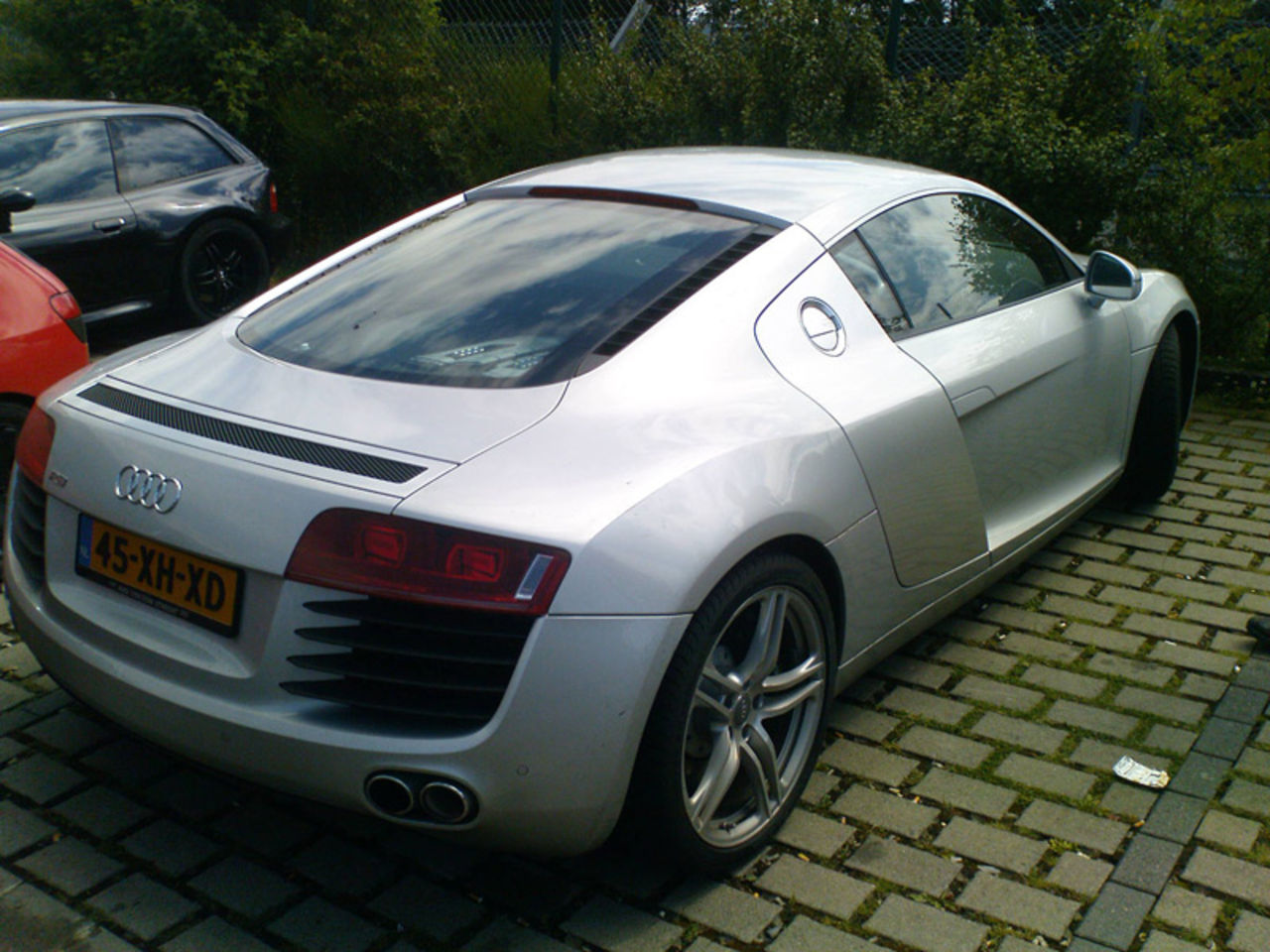 Carspotting: Spyker C8 Spyder, Audi R8 och Porsche Carrera GT