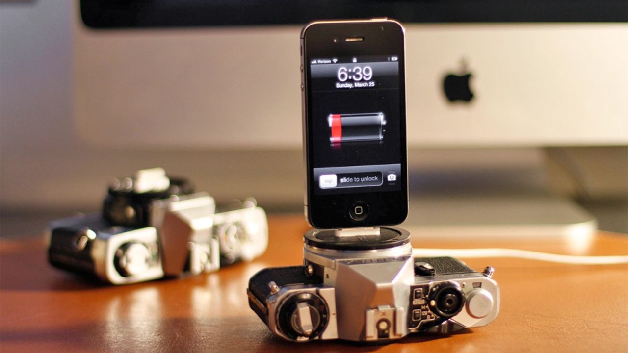 Bygg iPhone-docka av din gamla kamera