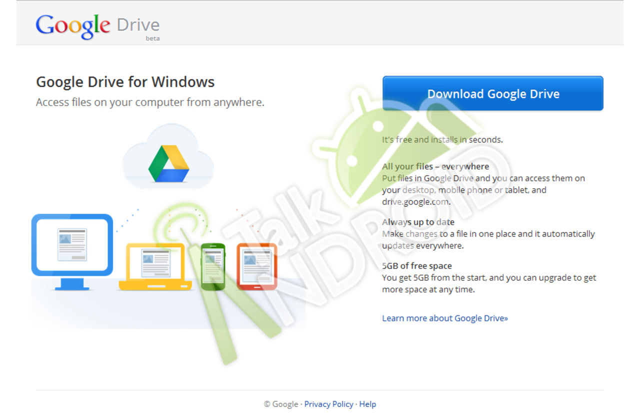 Google Drive lanseras i april med 5GB gratis lagring