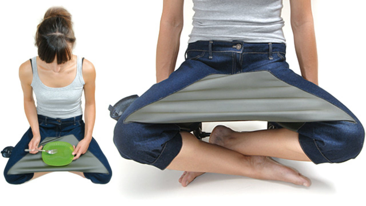 Brallor med inbyggt picknick-bord