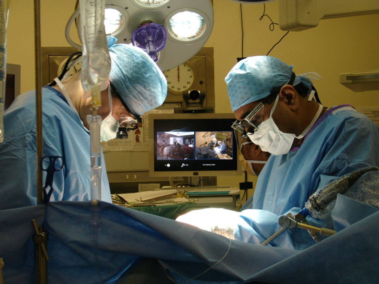 Brittiska kirurger först med 3D-operation