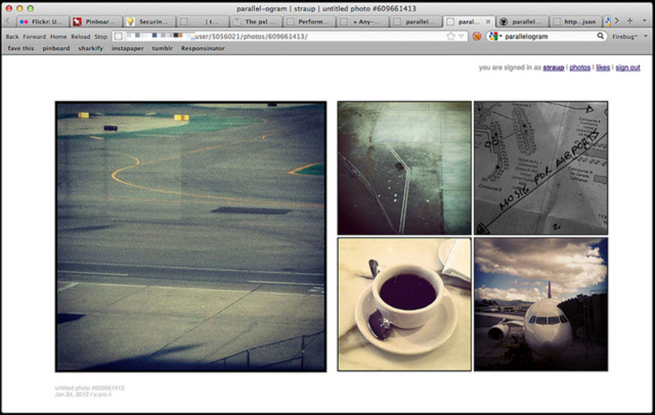 Parallel-ogram gör backup av din instagram