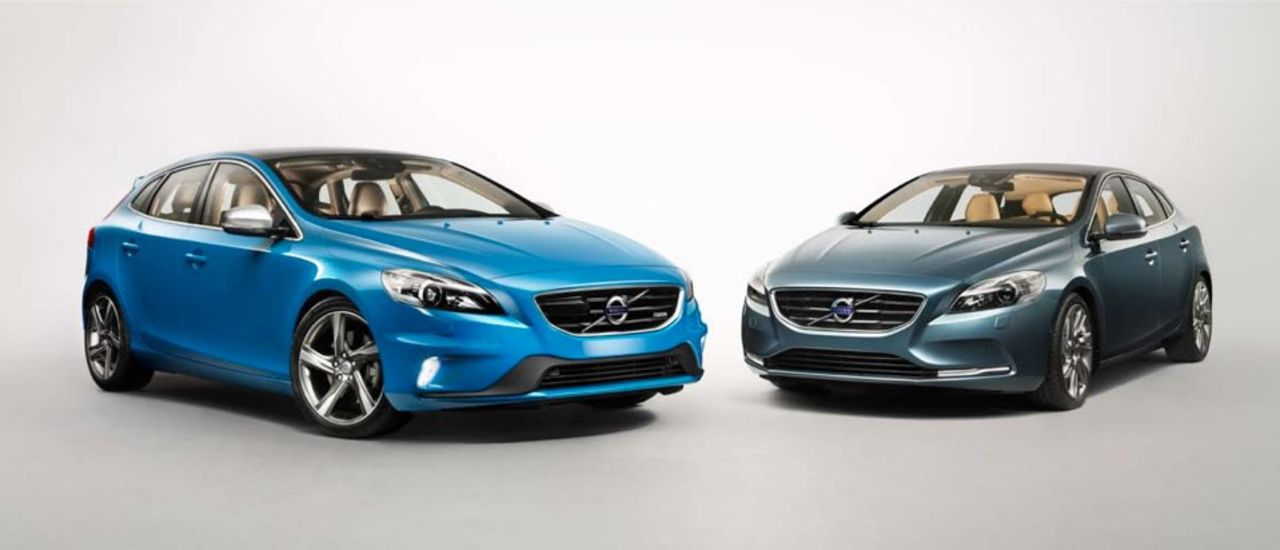 Nya Volvo V40 i R-Design-kläder