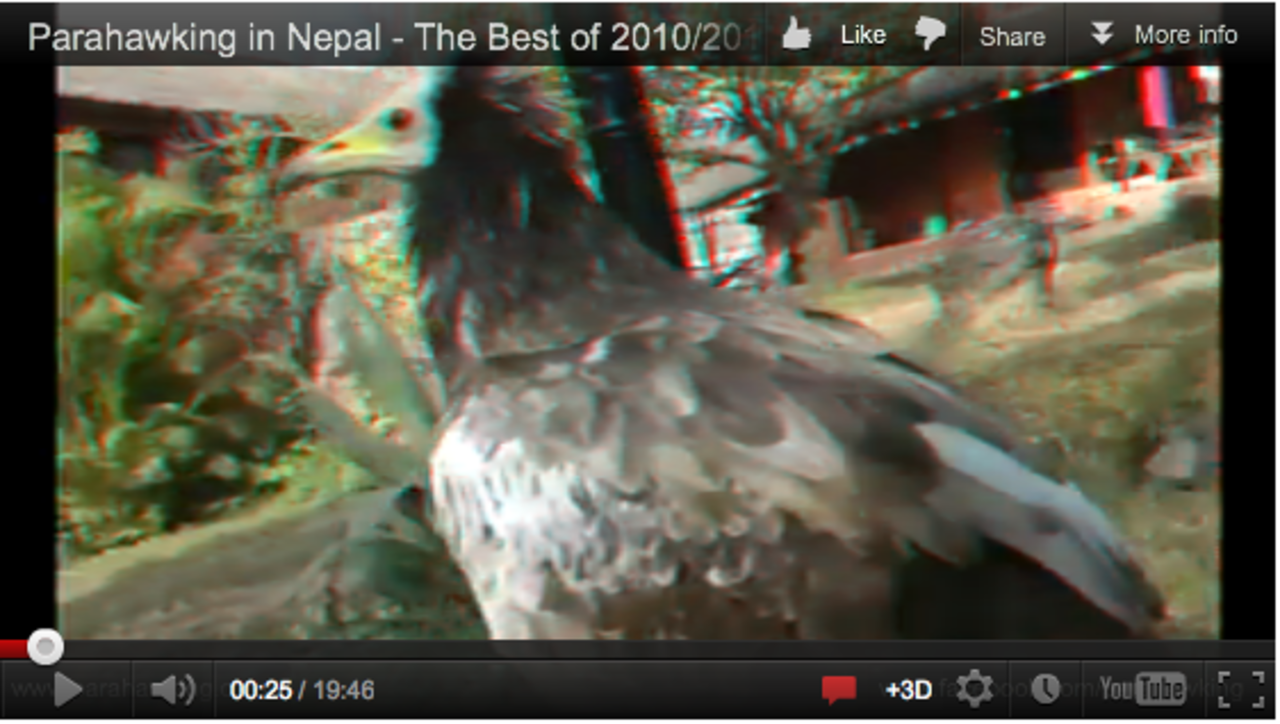 YouTube konverterar alla 1080p-filmer till 3D