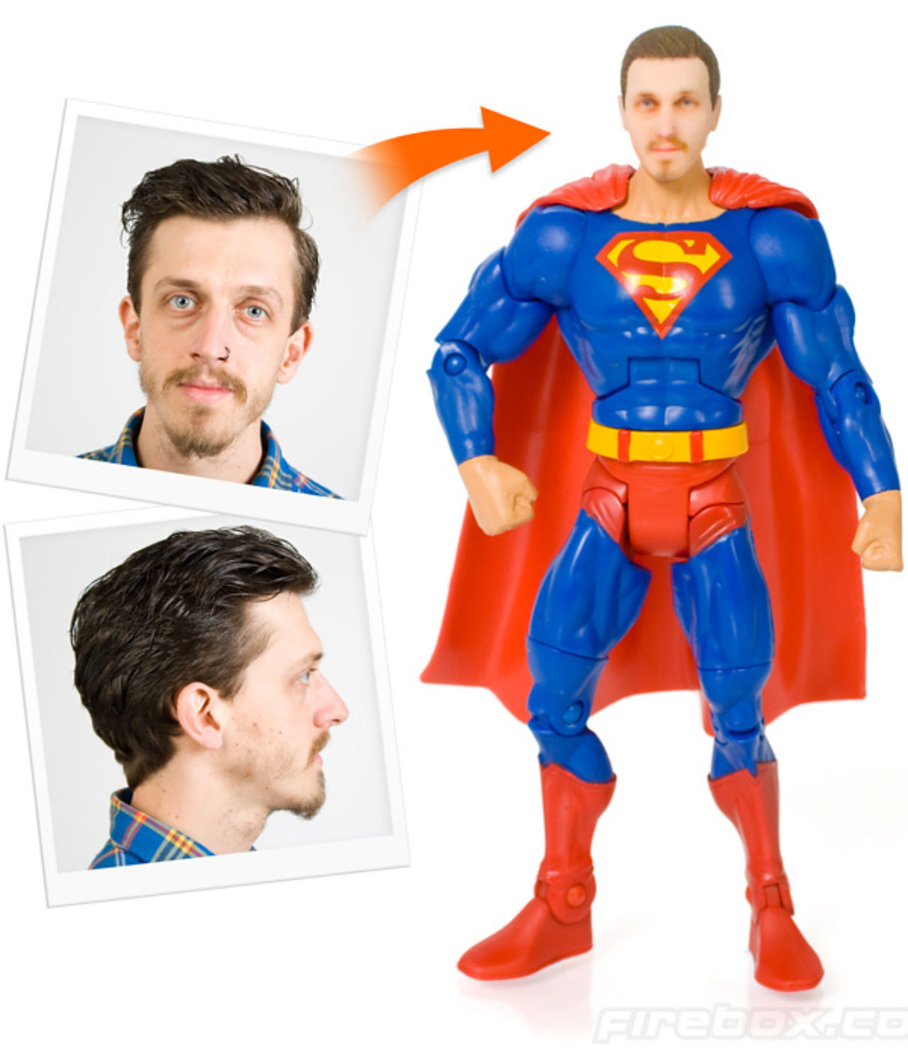 Köp en superhjälte-docka av dig själv