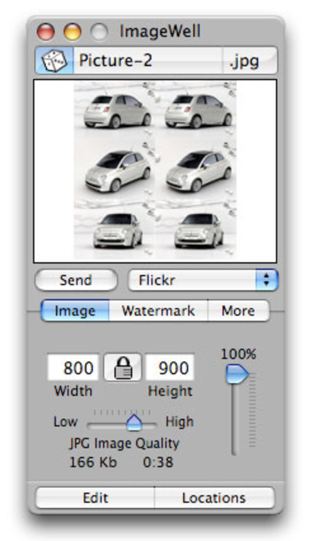 Imagewell nu även för Flickr
